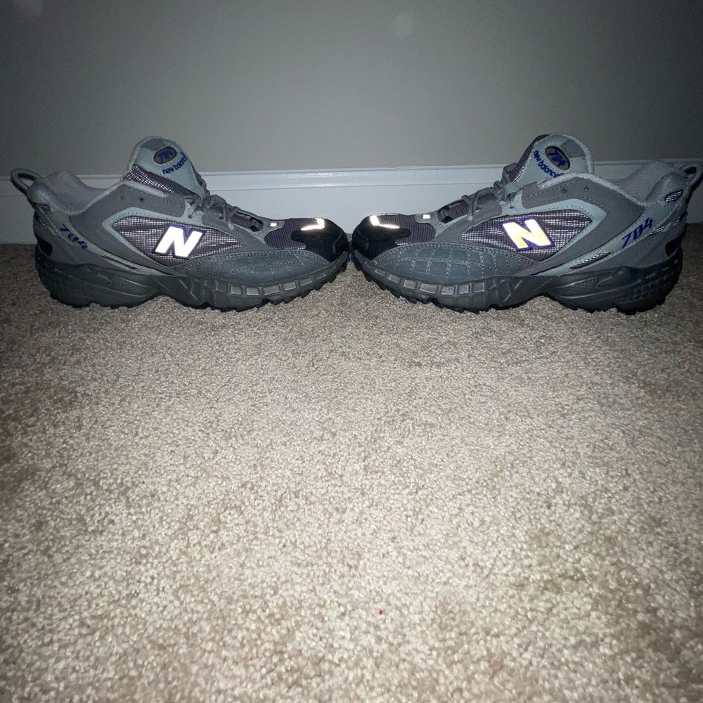 Women’s New Balance 704 Gray Trail Running Shoes - VINTAGE - NWOB